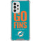NFL Miami Dolphins Team Motto Galaxy A33 5G Clear Case