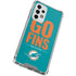 NFL Miami Dolphins Team Motto Galaxy A33 5G Clear Case
