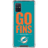 NFL Miami Dolphins Team Motto Galaxy A51 5G Clear Case