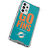 NFL Miami Dolphins Team Motto Galaxy A53 5G Clear Case