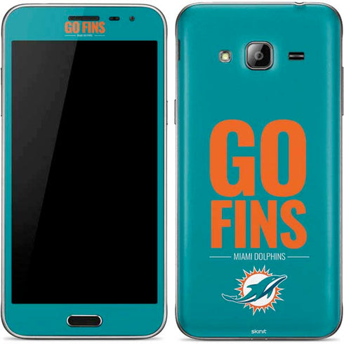 NFL Miami Dolphins Team Motto Galaxy J3 Skin