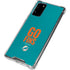 NFL Miami Dolphins Team Motto Galaxy Note20 5G Clear Case