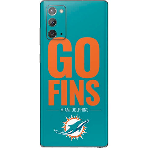 NFL Miami Dolphins Team Motto Galaxy Note20 5G Skin