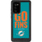 NFL Miami Dolphins Team Motto Galaxy Note20 5G Waterproof Case