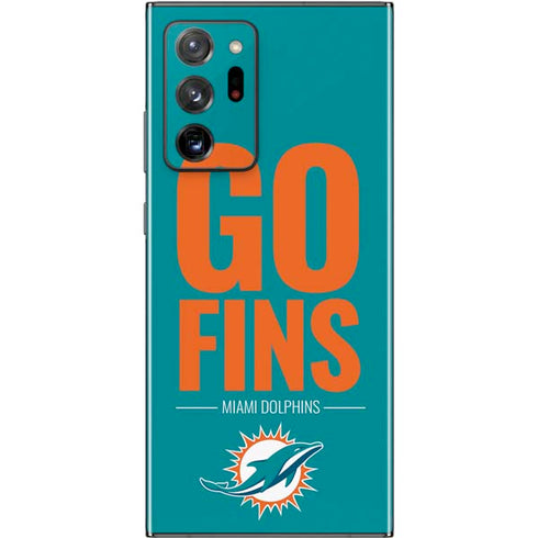 NFL Miami Dolphins Team Motto Galaxy Note20 Ultra 5G Skin