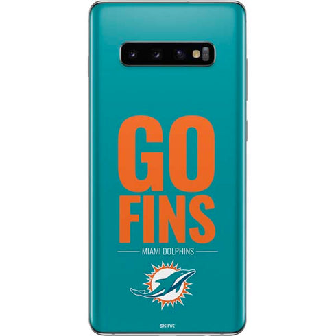 NFL Miami Dolphins Team Motto Galaxy S10 Plus Skin
