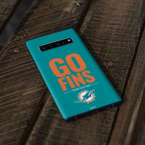 NFL Miami Dolphins Team Motto Galaxy S10 Plus Skin