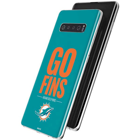 NFL Miami Dolphins Team Motto Galaxy S10 Skin
