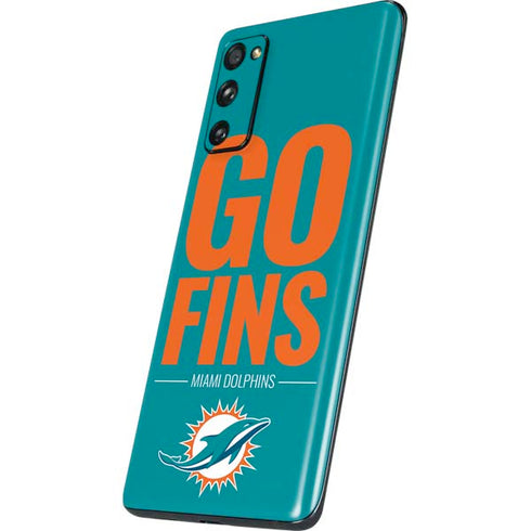 NFL Miami Dolphins Team Motto Galaxy S20 Fan Edition Skin