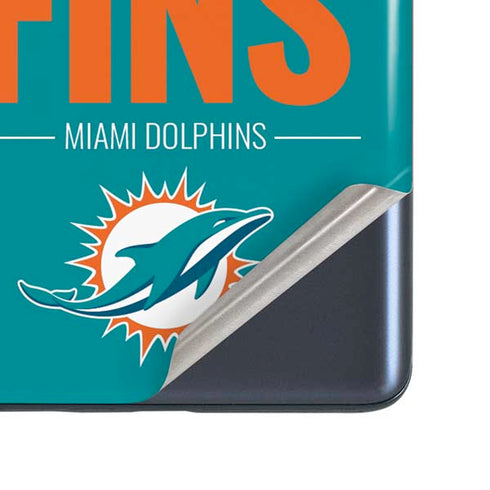 NFL Miami Dolphins Team Motto Galaxy S20 Fan Edition Skin