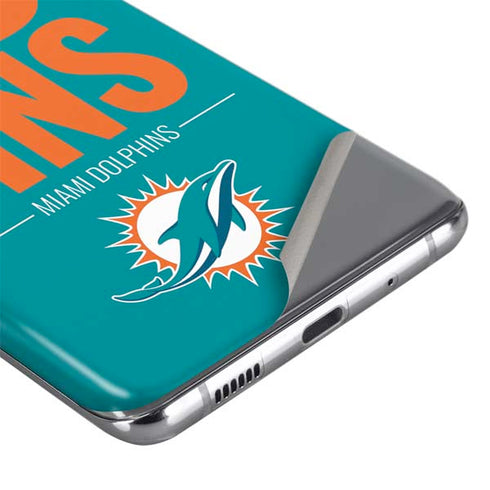 NFL Miami Dolphins Team Motto Galaxy S20 Plus Skin