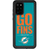 NFL Miami Dolphins Team Motto Galaxy S20 Plus Waterproof Case