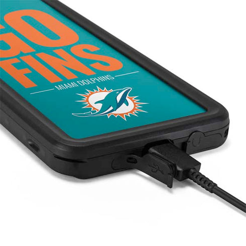NFL Miami Dolphins Team Motto Galaxy S20 Plus Waterproof Case