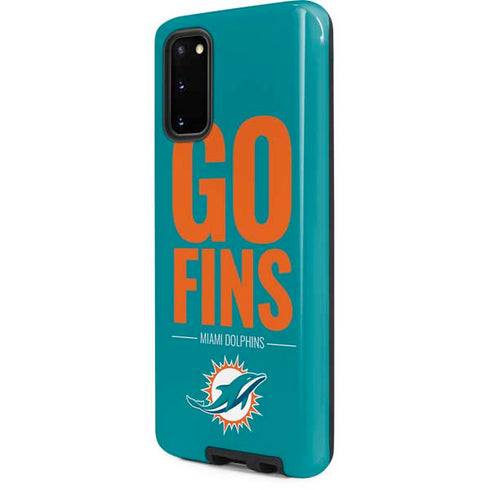 NFL Miami Dolphins Team Motto Galaxy S20 Pro Case