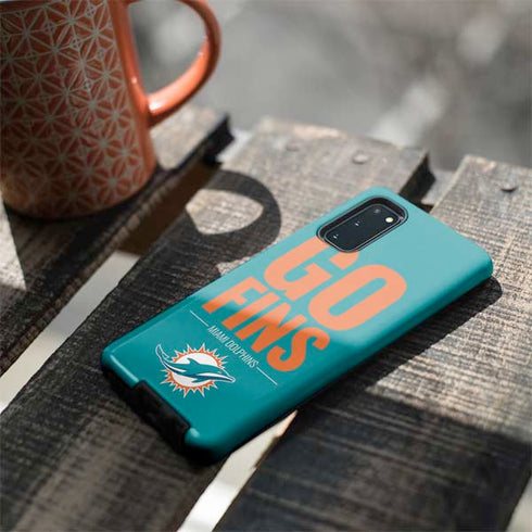 NFL Miami Dolphins Team Motto Galaxy S20 Pro Case