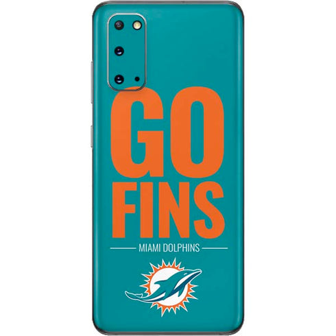 NFL Miami Dolphins Team Motto Galaxy S20 Skin