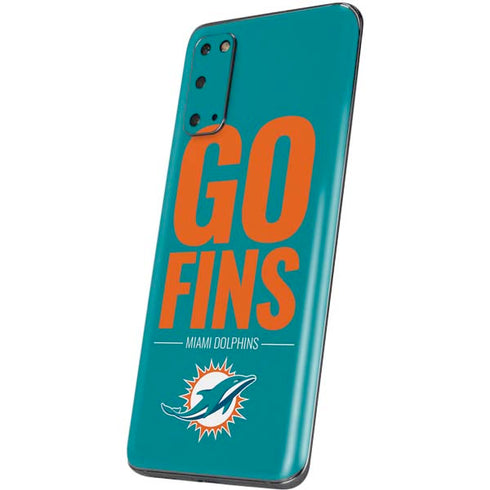 NFL Miami Dolphins Team Motto Galaxy S20 Skin