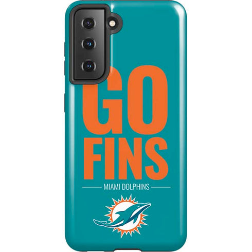 NFL Miami Dolphins Team Motto Galaxy S21 5G Pro Case