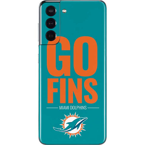 NFL Miami Dolphins Team Motto Galaxy S21 5G Skin