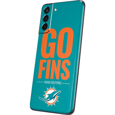 NFL Miami Dolphins Team Motto Galaxy S21 Plus 5G Skin