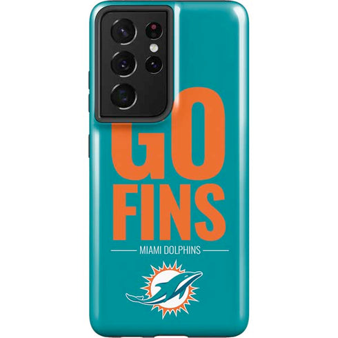 NFL Miami Dolphins Team Motto Galaxy S21 Ultra 5G Pro Case