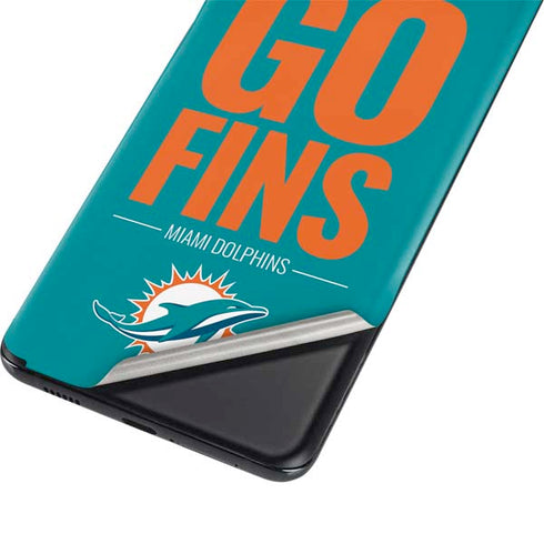 NFL Miami Dolphins Team Motto Galaxy S21 Ultra 5G Skin