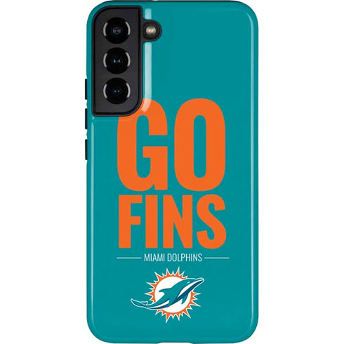 NFL Miami Dolphins Team Motto Galaxy S22 Plus Pro Case