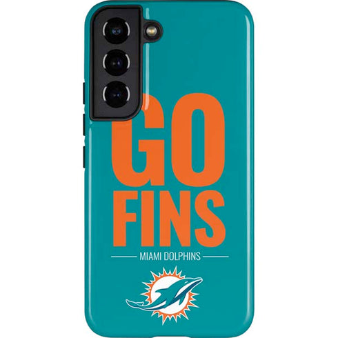 NFL Miami Dolphins Team Motto Galaxy S22 Pro Case