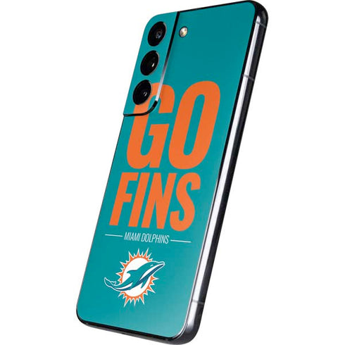 NFL Miami Dolphins Team Motto Galaxy S22 Skin