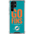NFL Miami Dolphins Team Motto Galaxy S22 Ultra Clear Case