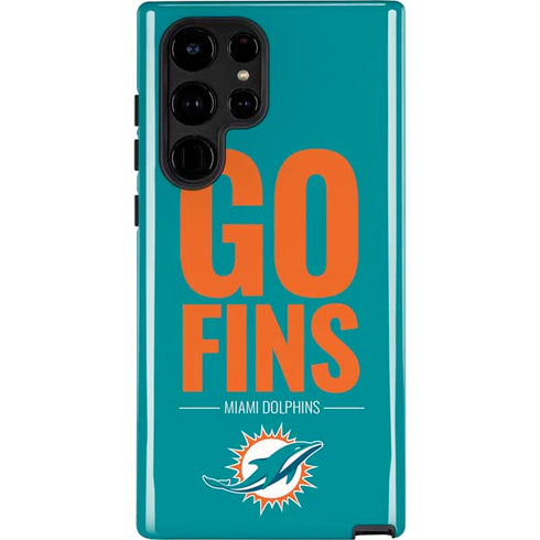 NFL Miami Dolphins Team Motto Galaxy S22 Ultra Pro Case