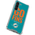 NFL Miami Dolphins Team Motto Galaxy S23 Clear Case