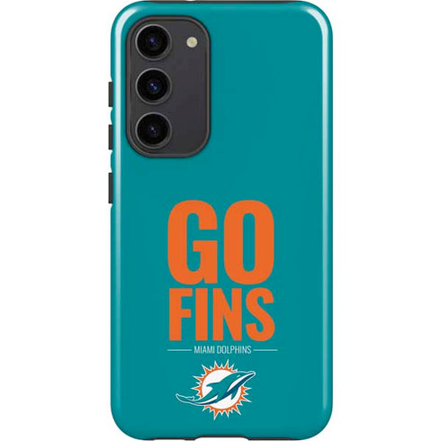 NFL Miami Dolphins Team Motto Galaxy S23 Plus Pro Case