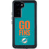 NFL Miami Dolphins Team Motto Galaxy S23 Plus Waterproof Case