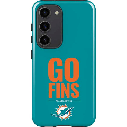 NFL Miami Dolphins Team Motto Galaxy S23 Pro Case