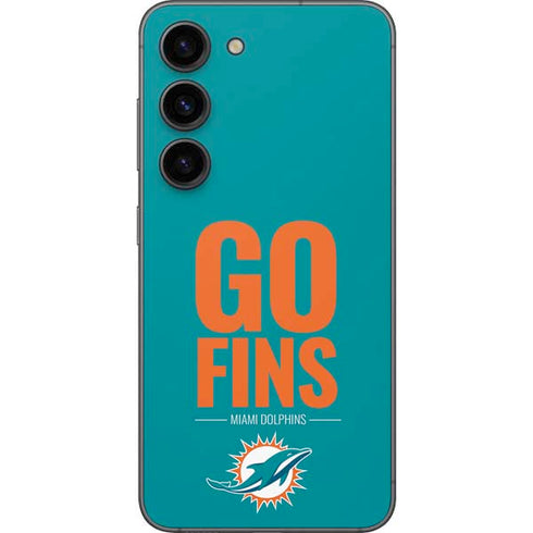 NFL Miami Dolphins Team Motto Galaxy S23 Skin