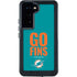 NFL Miami Dolphins Team Motto Galaxy S23 Waterproof Case