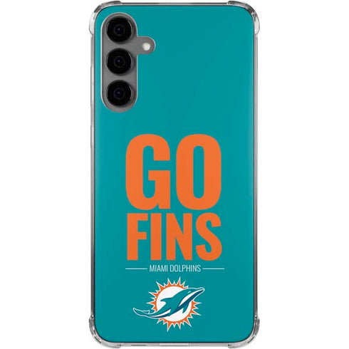 NFL Miami Dolphins Team Motto Galaxy S24 Plus Clear Case