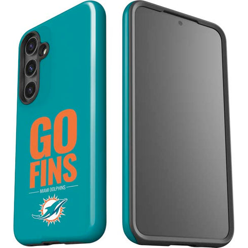 NFL Miami Dolphins Team Motto Galaxy S24 Plus Impact Case