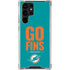 NFL Miami Dolphins Team Motto Galaxy S24 Ultra Clear Case