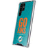 NFL Miami Dolphins Team Motto Galaxy S24 Ultra Clear Case