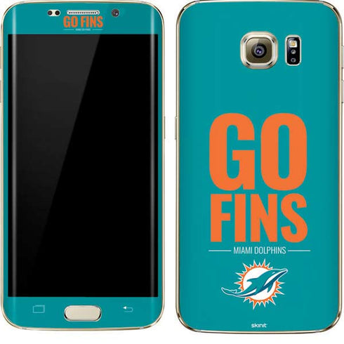 NFL Miami Dolphins Team Motto Galaxy S7 Edge Skin