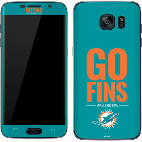 NFL Miami Dolphins Team Motto Galaxy S7 Skin