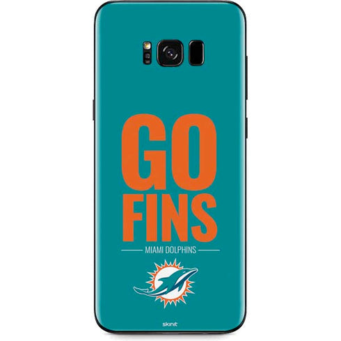 NFL Miami Dolphins Team Motto Galaxy S8 Skin