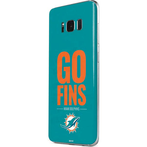 NFL Miami Dolphins Team Motto Galaxy S8 Skin