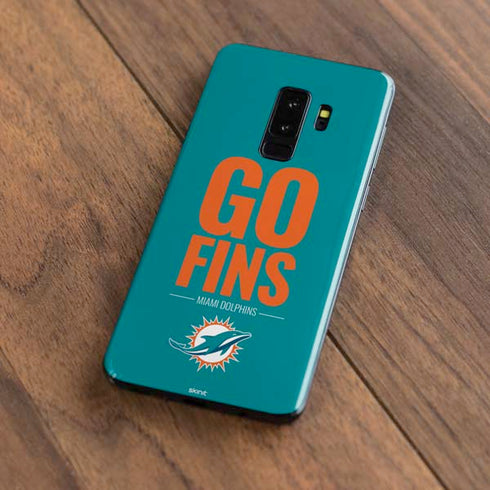 NFL Miami Dolphins Team Motto Galaxy S9 Plus Skin