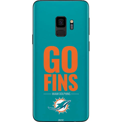 NFL Miami Dolphins Team Motto Galaxy S9 Skin