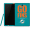 NFL Miami Dolphins Team Motto Samsung Galaxy Tab Skin