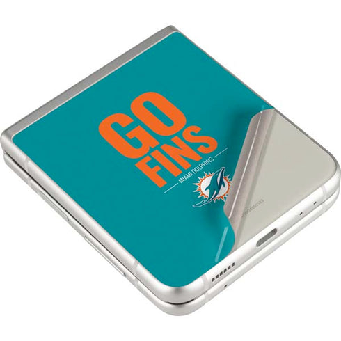 NFL Miami Dolphins Team Motto Galaxy Z Flip3 5G Skin
