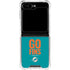 NFL Miami Dolphins Team Motto Galaxy Z Flip5 5G Clear Case